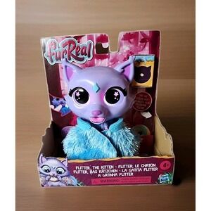 New FurReal FLITTER the KITTEN  Interactive Toy Flap Her Wings Lights/Sounds NIB